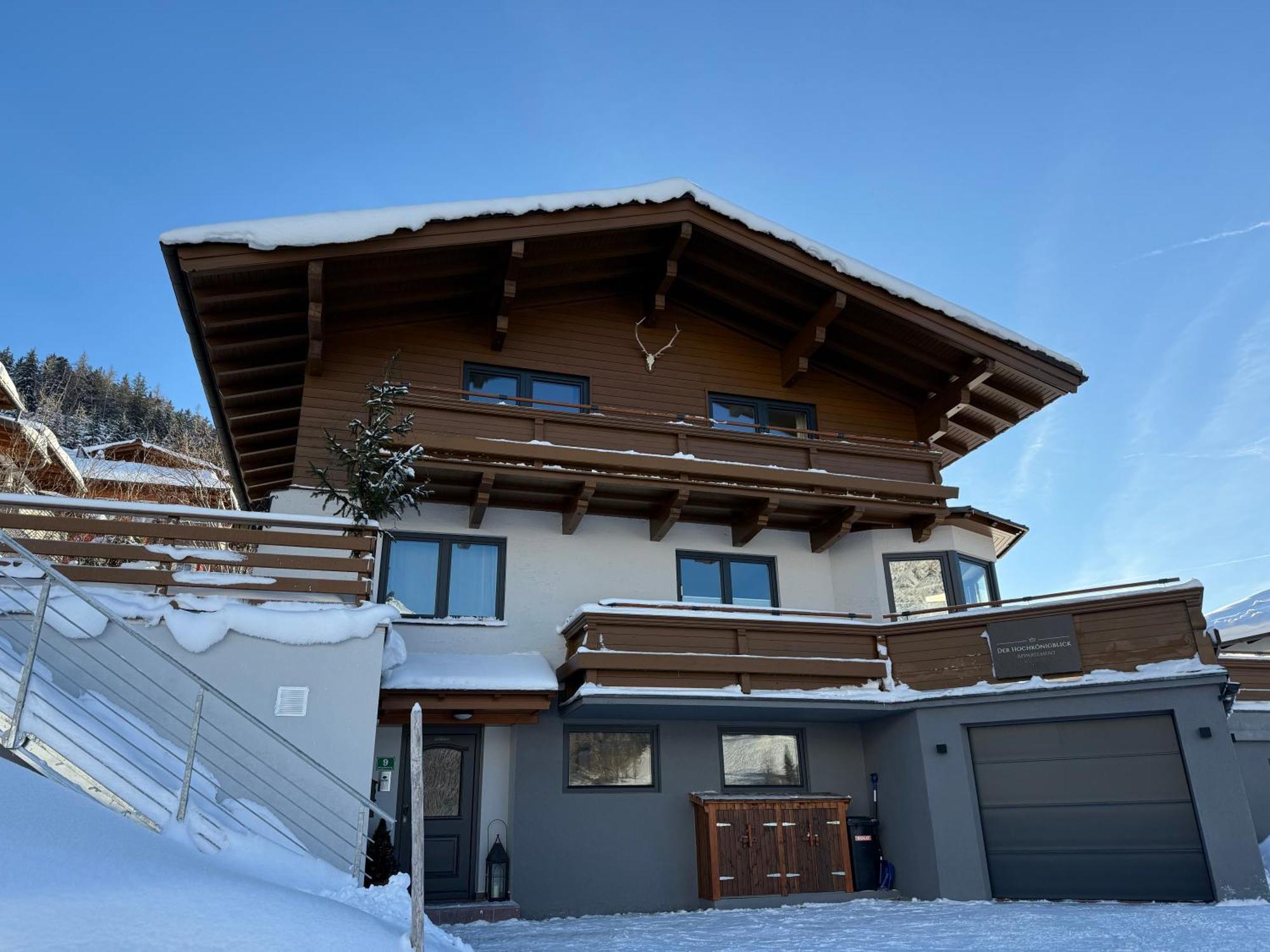Ferienwohnung Der Hochkönigblick Dienten am Hochkönig Exterior foto